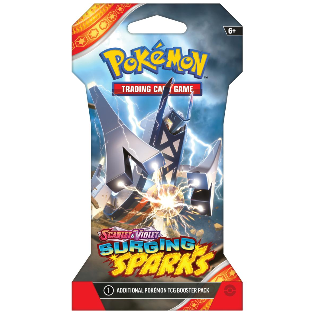 Scarlet and Violet Surging Sparks Sleeved Boost Pack