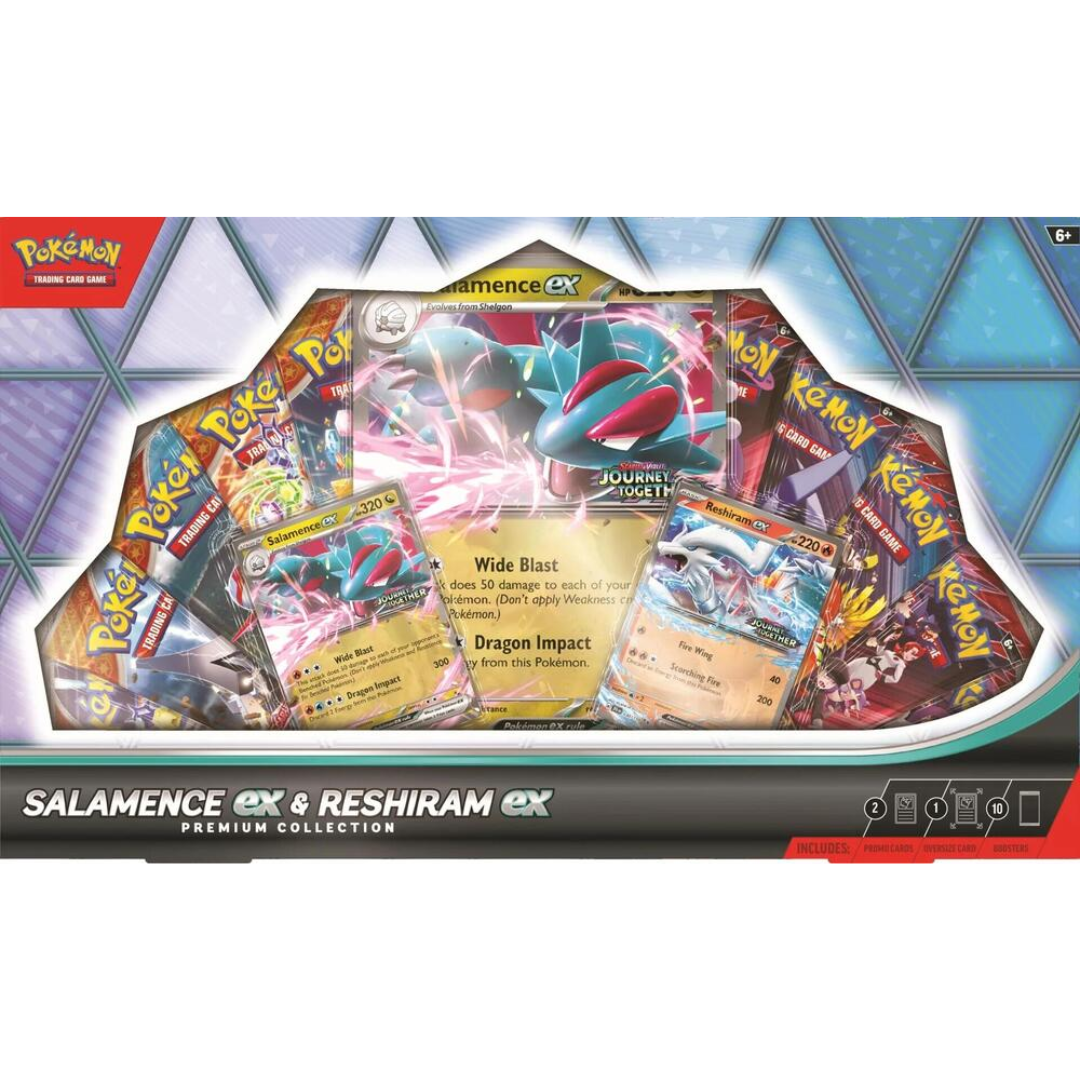 Salamence ex & Reshiram ex Premium Collection