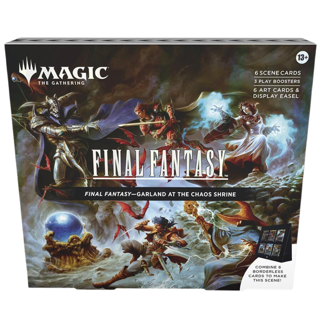 FINAL FANTASY - Scene Box (Garland at the Chaos Shrine)