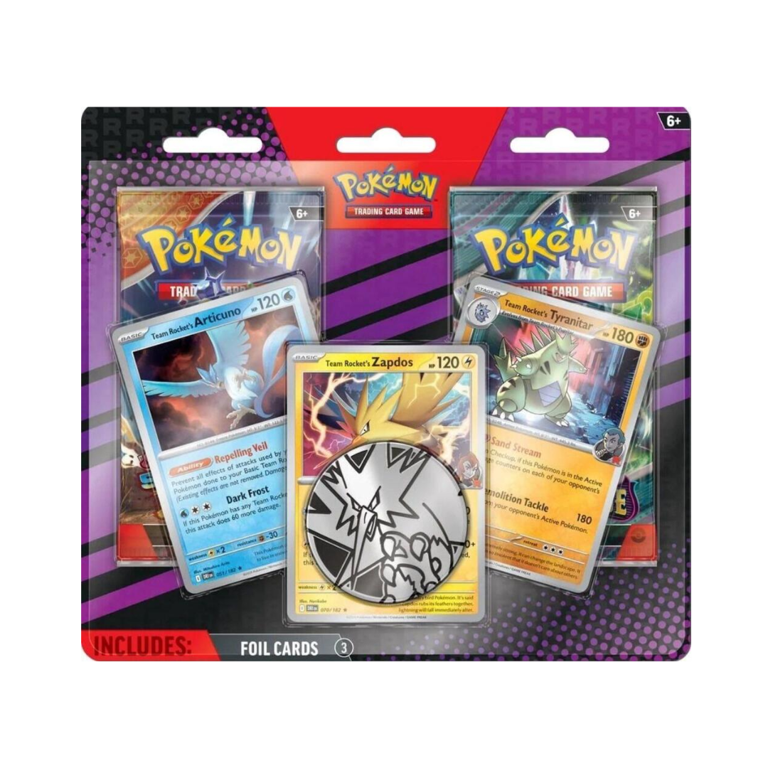 2-Pack Blister Pack [Team Rocket's Articuno, Zapdos & Tyranitar]