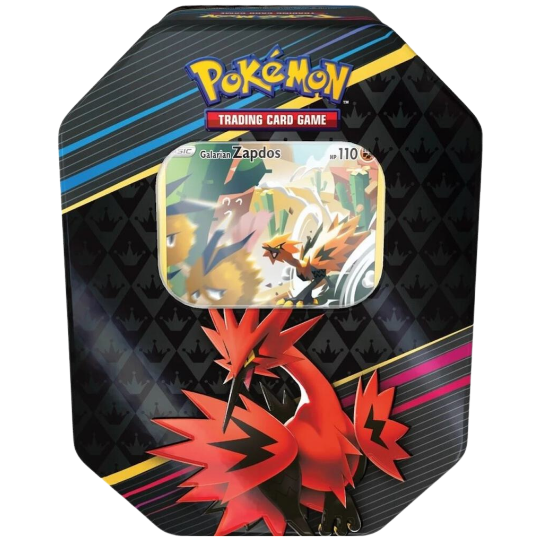 Crown Zenith Tin [Galarian Zapdos] (International Version)