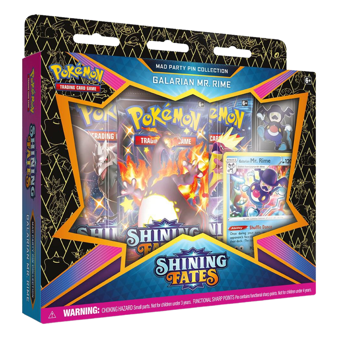 Shining Fates Mad Party Pin Collection