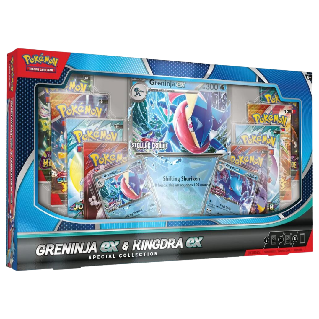 Greninja EX & Kingdra EX Special Collection Box