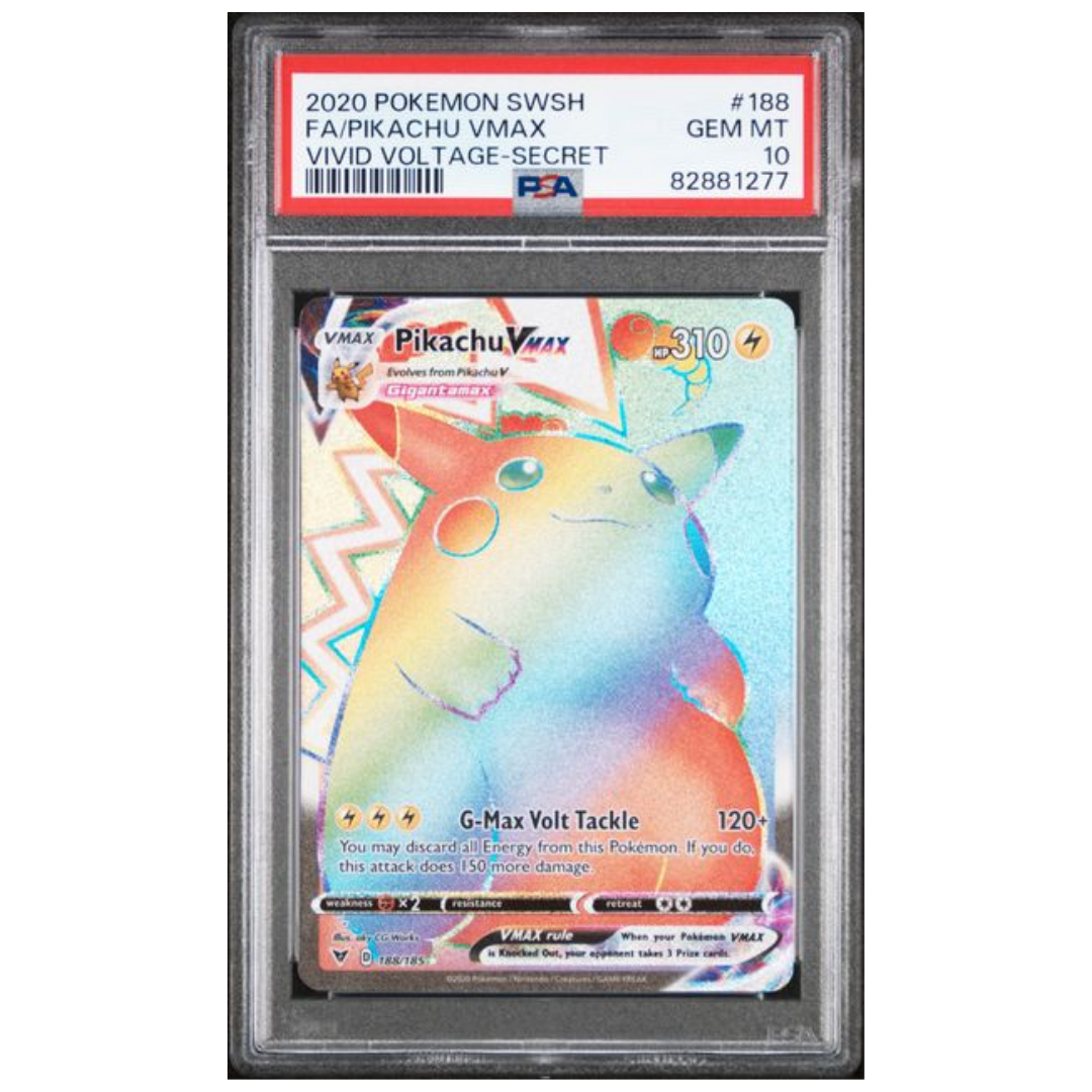 Pikachu VMAX Vivid Voltage #188 PSA 10