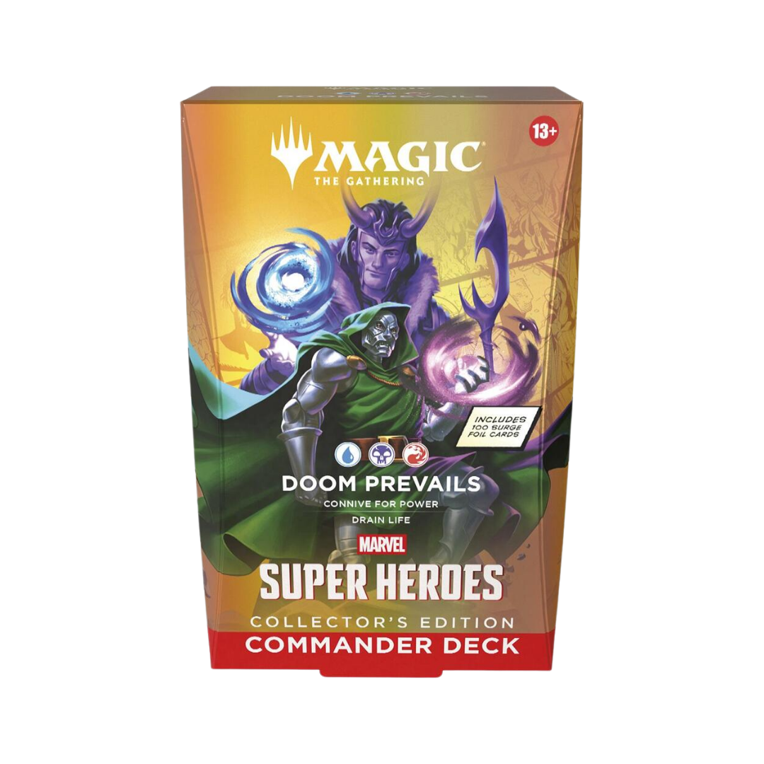 Marvel Super Heroes Commander Deck - Doom Prevails (Collector's Edition)