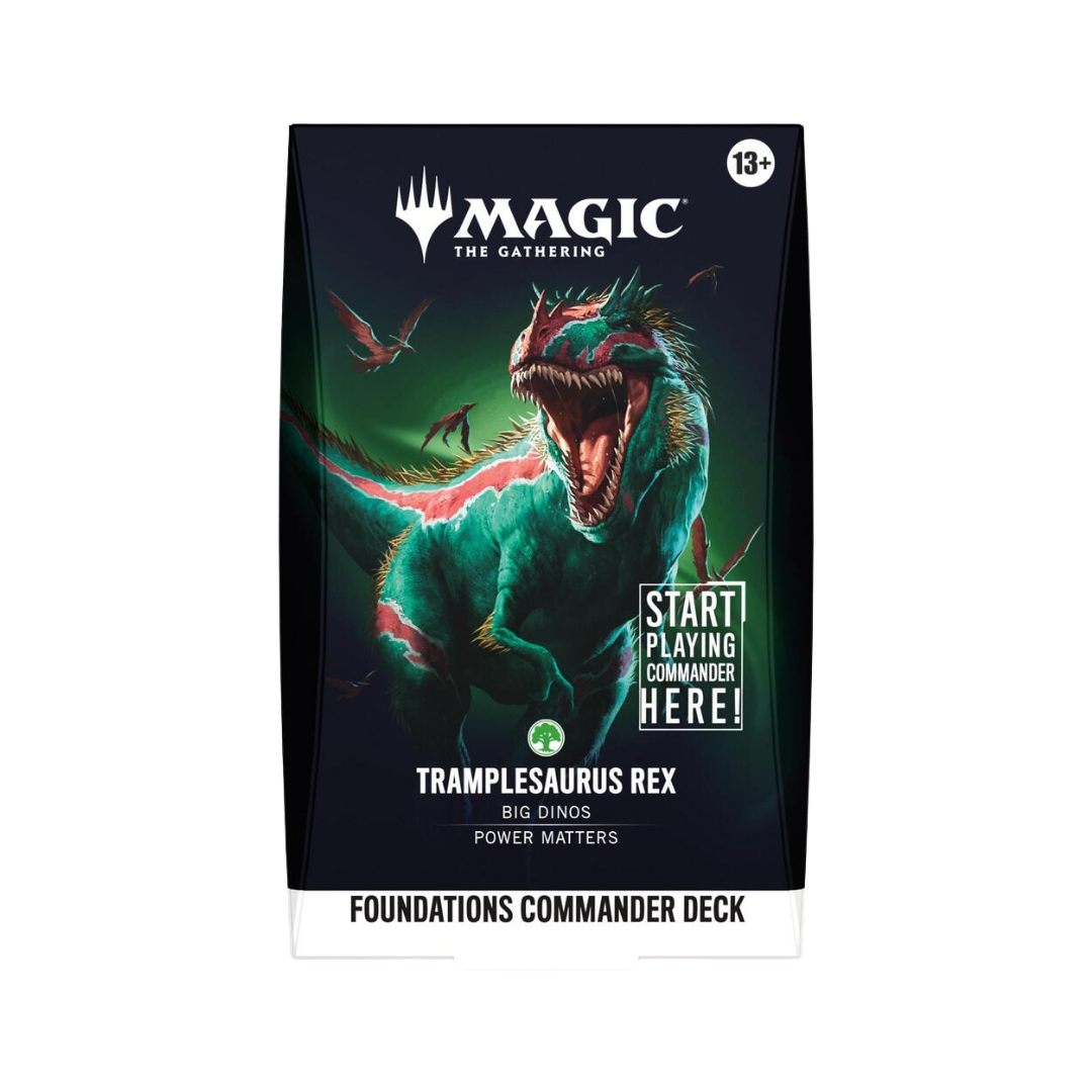 Foundations Commander Deck - Tramplesaurus Rex