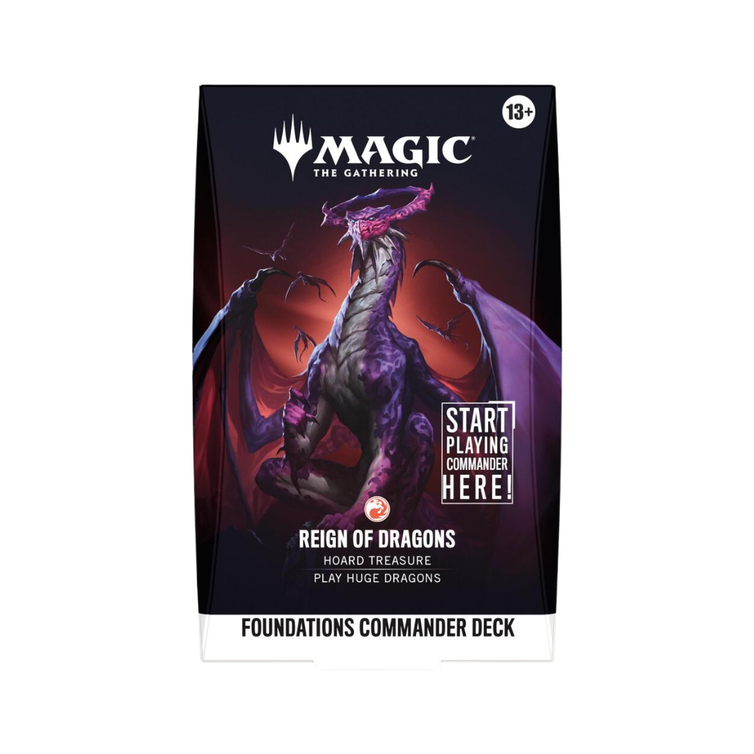 Foundations Commander Deck - Reign of Dragons