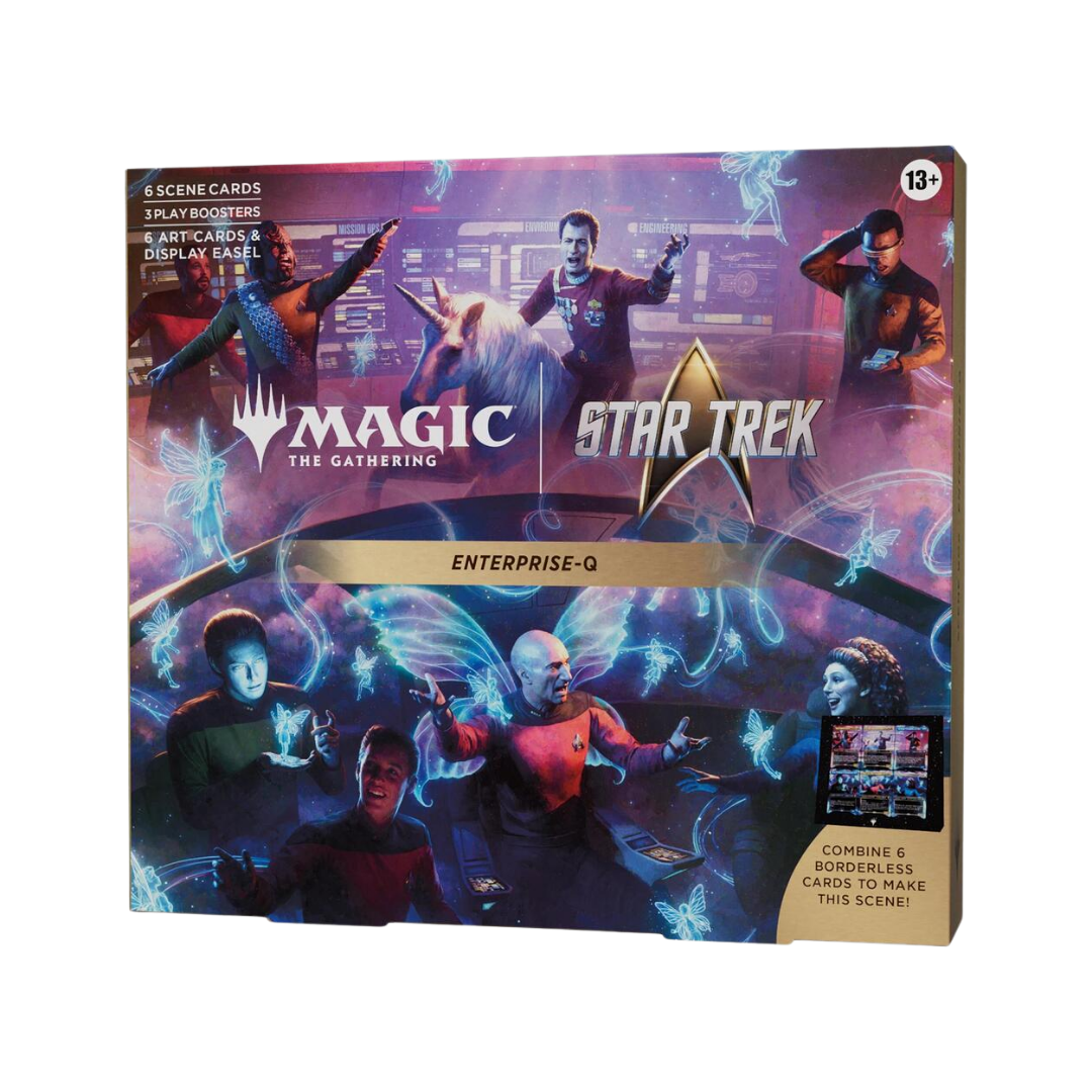 MTG Star Trek Scene Box - - Enterprise-Q
