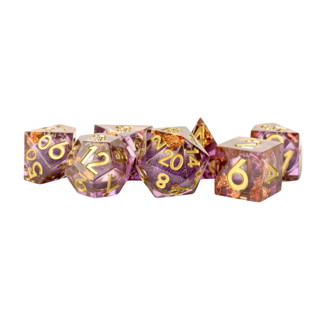 Fanroll Aether Abstract Liquid Core Dice Set