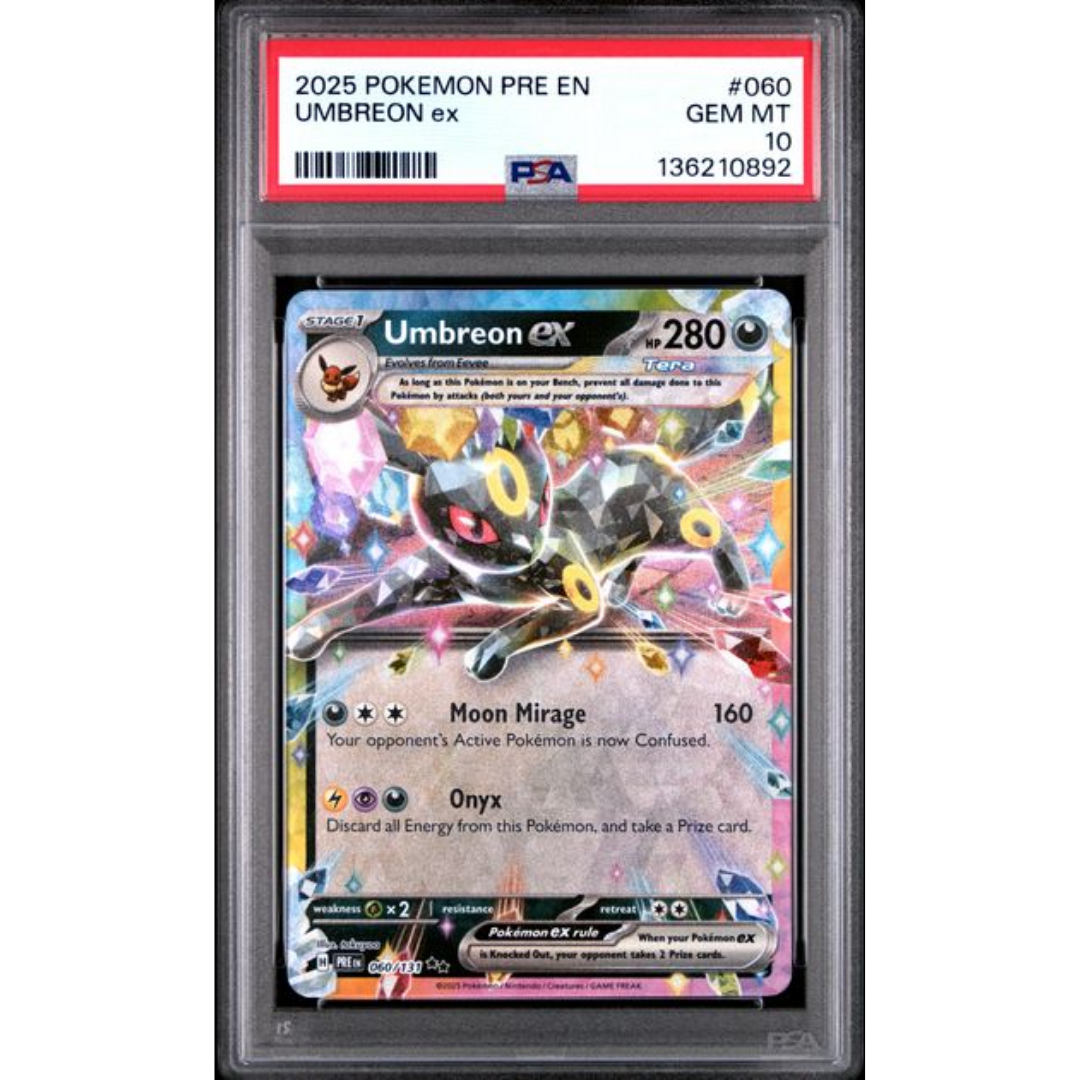 Umbreon ex Prismatic Evolutions #060 PSA 10