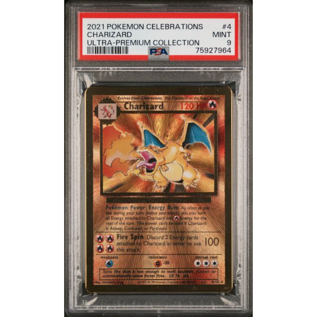 Charizard Celebrations Ultra Premium Collection #4 PSA 9