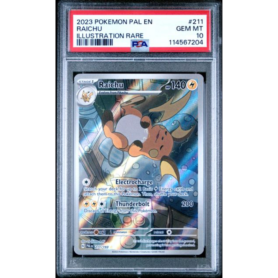 Raichu Paldea Evolved #211 PSA 10