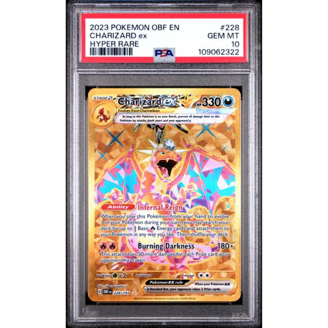 Charizard ex Obsidian Flames #228 PSA 10