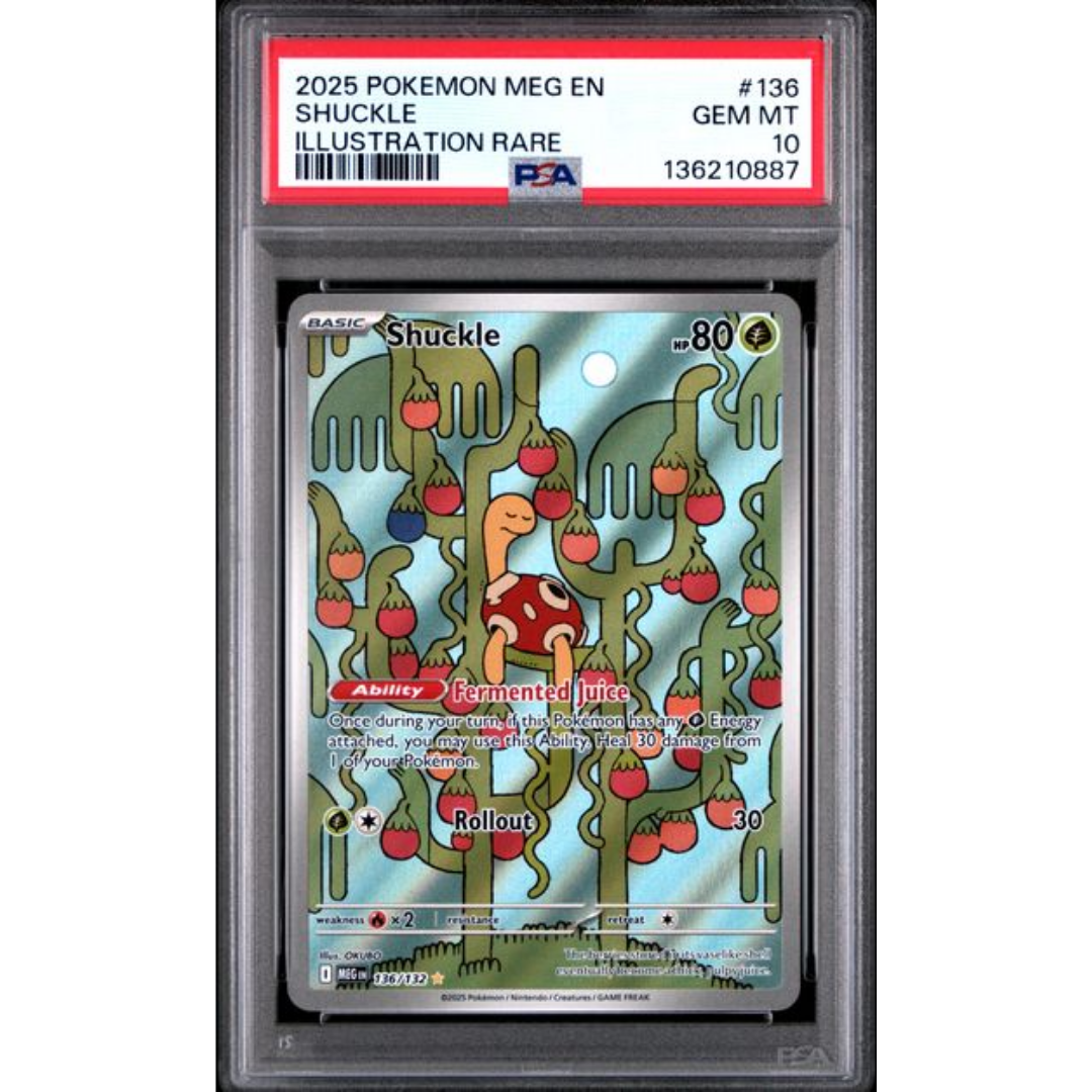 Shuckle Mega Evolution #136 PSA 10