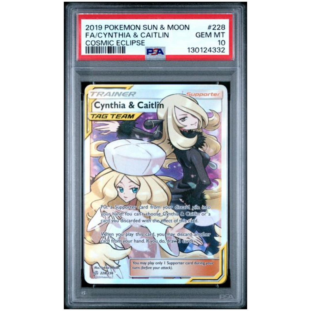 Cynthia & Caitlin Cosmic Eclipse #228 PSA 10