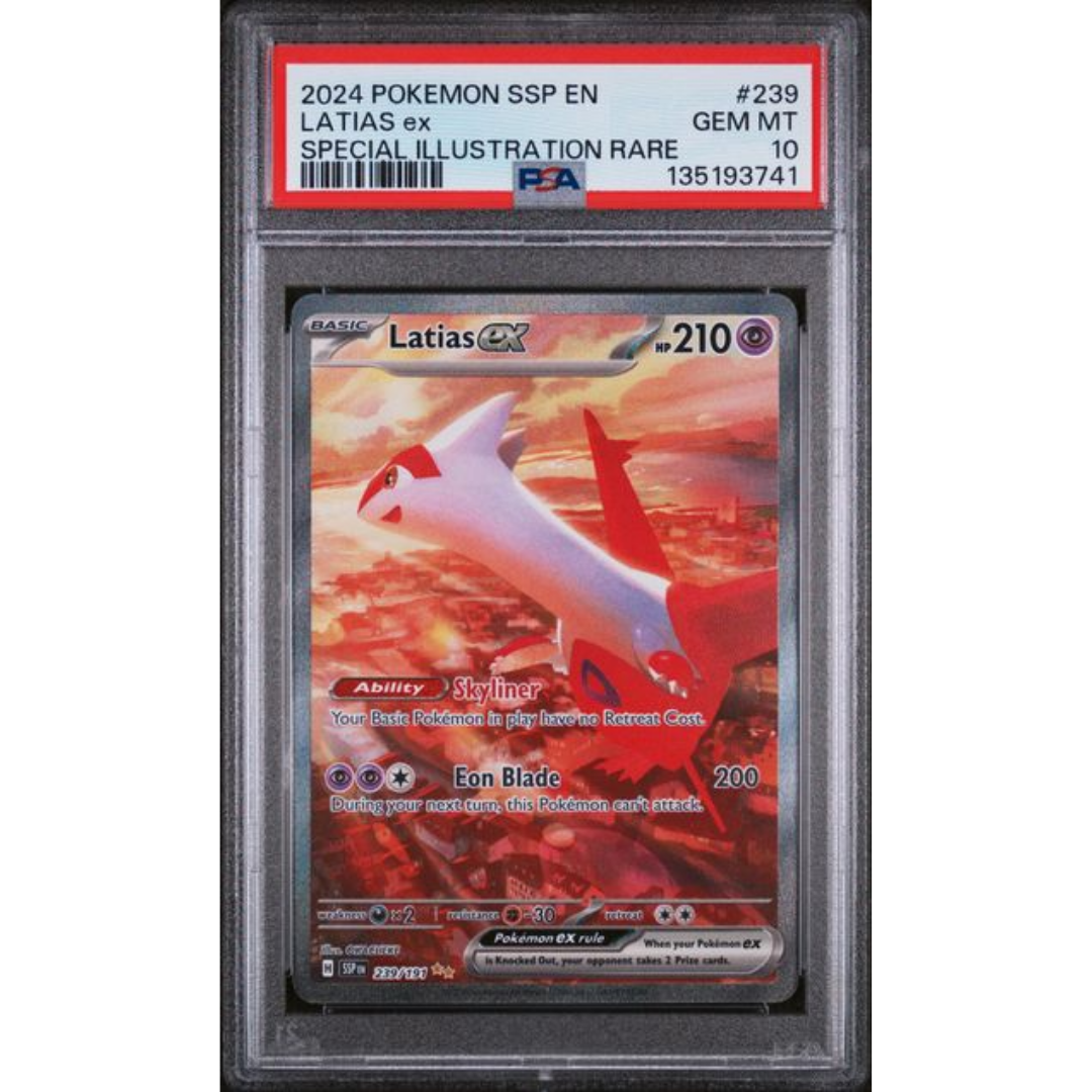 Latias ex Surging Sparks #239 PSA 10