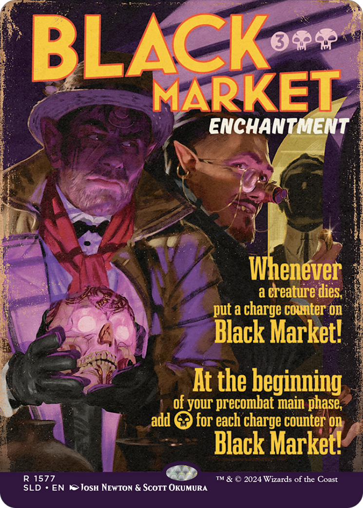 Black Market (1577) (SLD-1577) - Secret Lair Drop (Borderless)