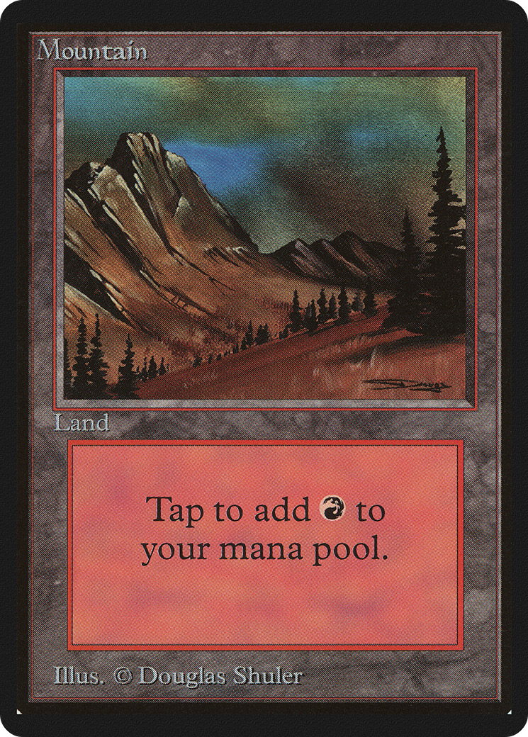 Mountain (C) (LEB-) - Limited Edition Beta