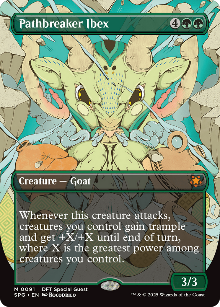 Pathbreaker Ibex (Borderless) (SPG-091) - Special Guests (Borderless)