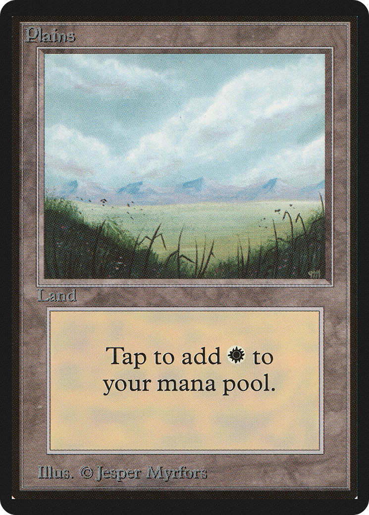Plains (A) (LEB-) - Limited Edition Beta