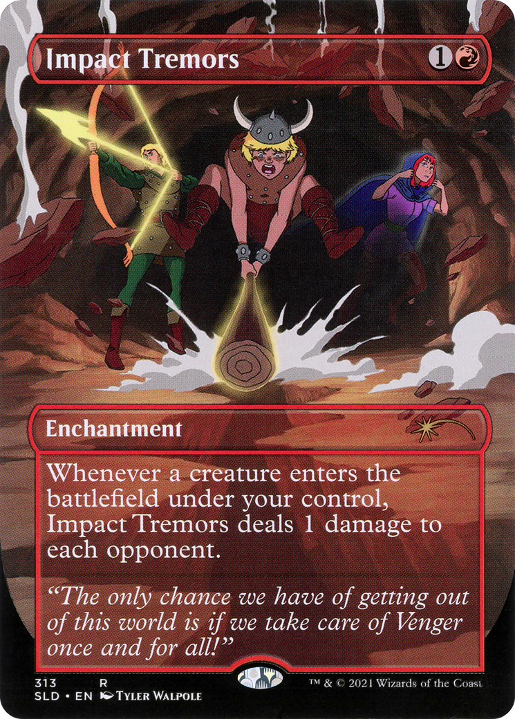 Impact Tremors (313) (SLD-313) - Secret Lair Drop (Borderless)