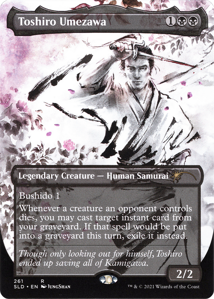 Toshiro Umezawa (SLD-261) - Secret Lair Drop (Borderless)