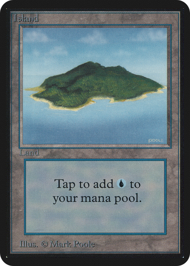 Island (B) (LEA-) - Limited Edition Alpha