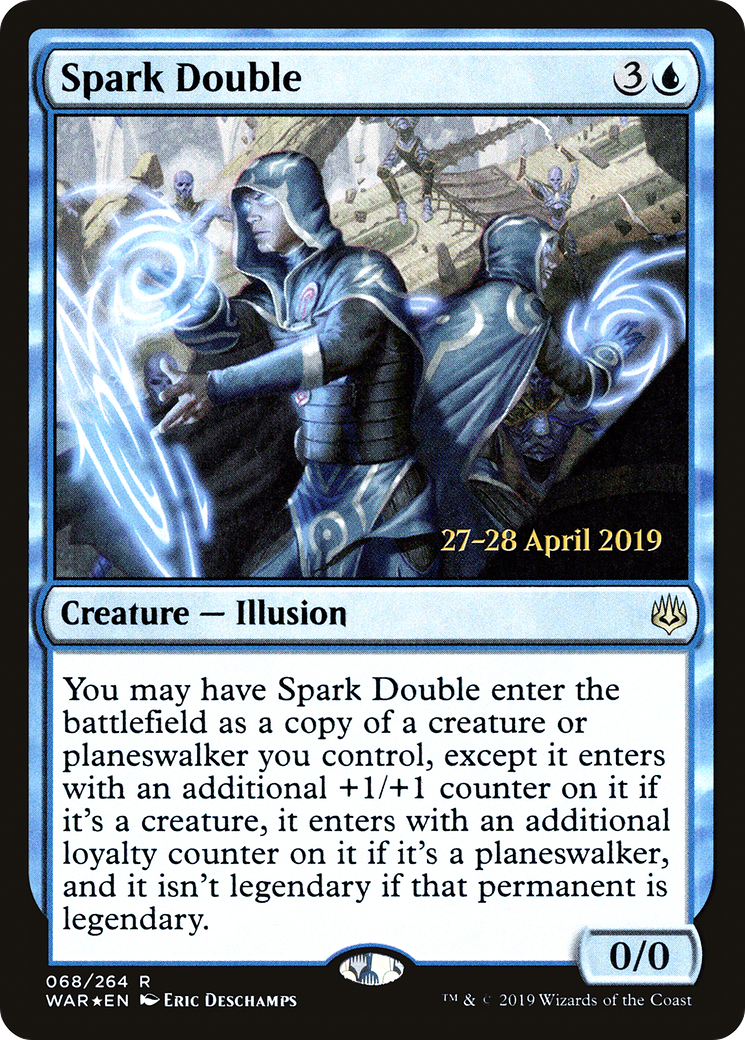 Spark Double (PRE-068) - War of the Spark Promos Foil