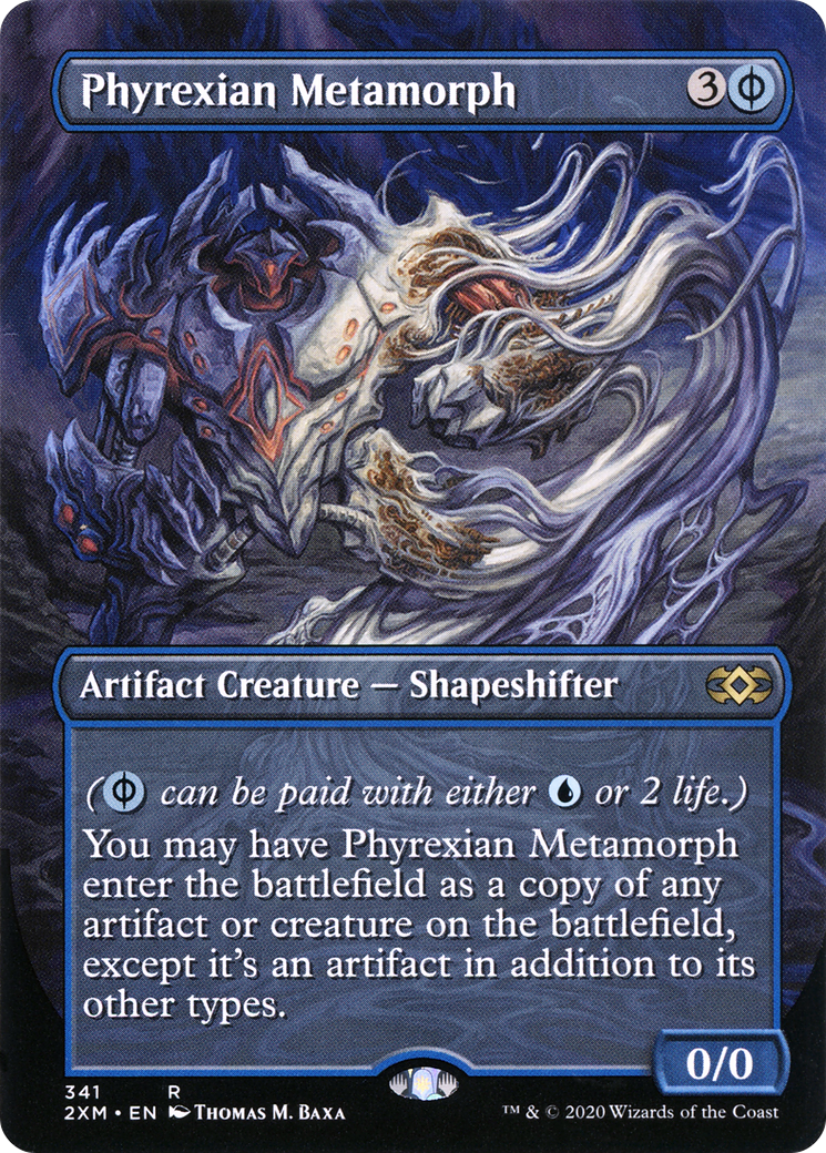 Phyrexian Metamorph (Borderless) (2XM-341) - Double Masters (Borderless)