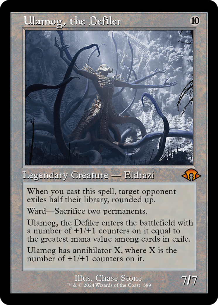 Ulamog, the Defiler (Retro Frame) (MH3-389) - Modern Horizons 3