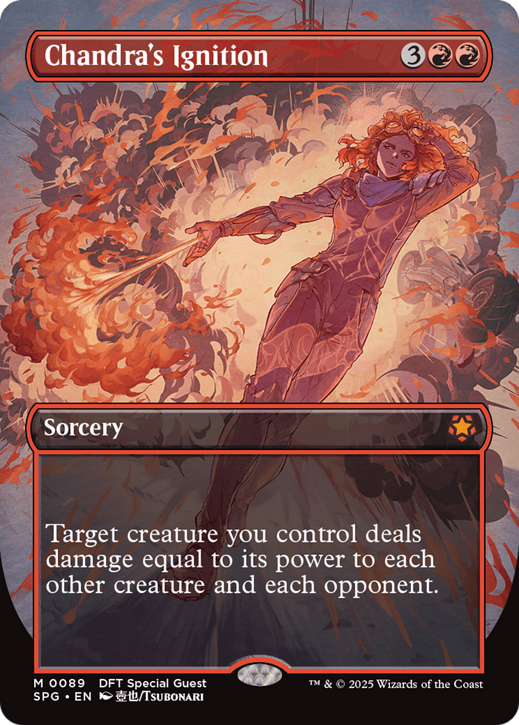 Chandra's Ignition (Borderless) (SPG-089) - Special Guests (Borderless)