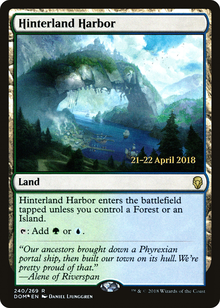 Hinterland Harbor (PRE-240) - Dominaria Promos Foil