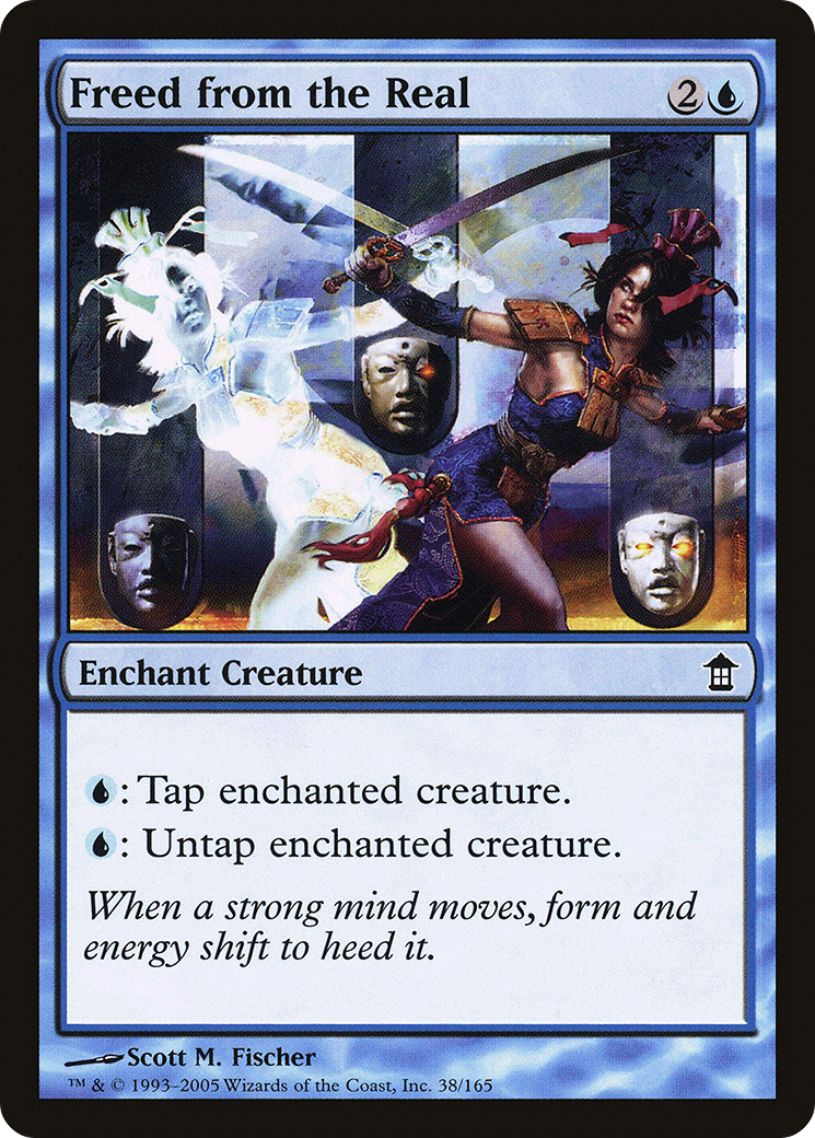 Freed from the Real (SOK-038) - Saviors of Kamigawa Foil