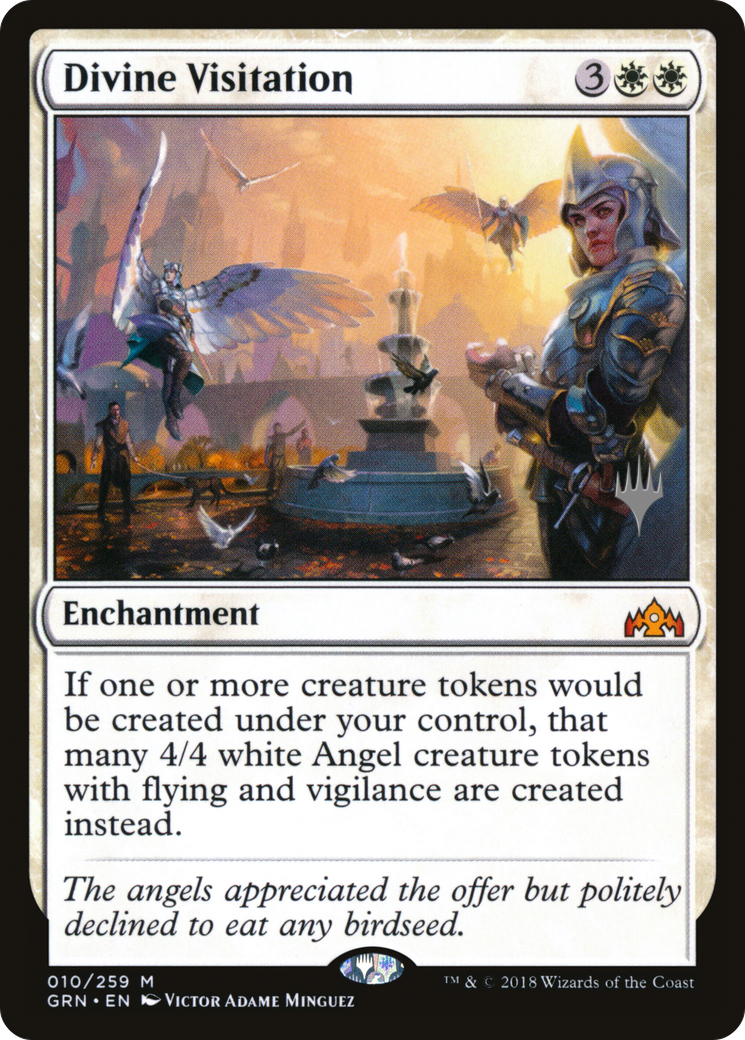 Divine Visitation (PPTHB-010) - Guilds of Ravnica Promos Foil