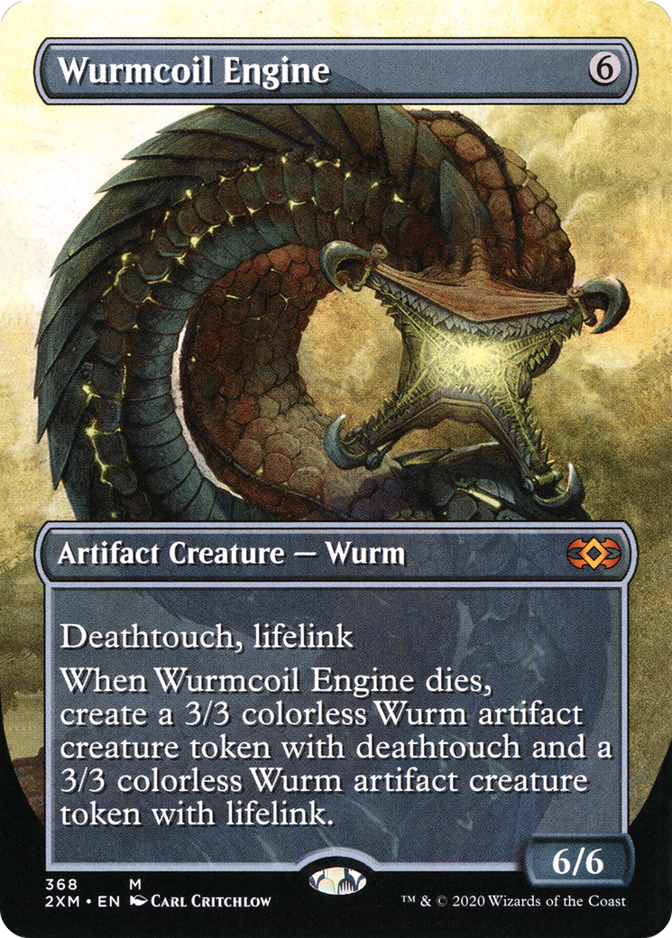 Wurmcoil Engine (Borderless) (2XM-368) - Double Masters (Borderless)