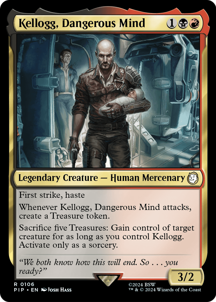 Kellogg, Dangerous Mind (PIP-106) - Fallout
